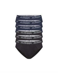 Трусы, цвет 3xschwarz 3xnavy Kappa