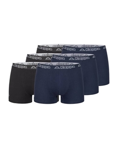 Боксерские трусы, цвет boxershorts 6er pack 3x schwarz 3xnavy Kappa