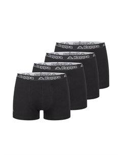 Боксерские трусы, цвет boxershorts 4er pack 4x schwarz Kappa