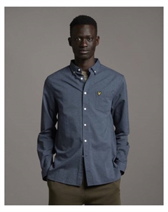 Рубашка, морской Lyle & scott