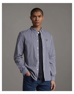Рубашка, цвет marineblau/weiß Lyle & scott