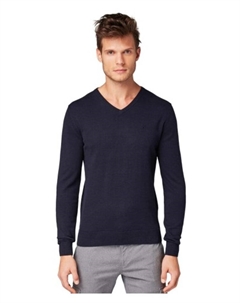 Пуловер, морской Tom tailor