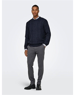 Чинос, темно-синий Only & sons