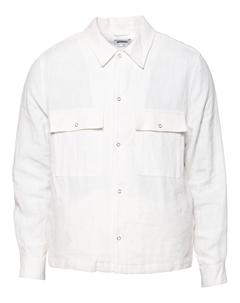 Удобная рубашка на пуговицах Alfred, кремовый Weekday