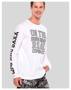 Функциональный лонгслив, белый Cipo&baxx