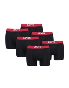 Боксерские трусы Levi´s, цвет black/red Levi's®