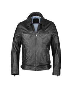 Кожаная куртка, черный Bugatti