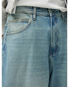 Джинсы Wide leg Jeans, синий деним Pull & bear
