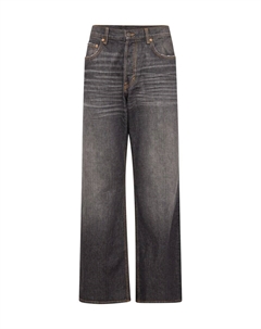 Джинсы Wide leg Jeans Time, черный Weekday