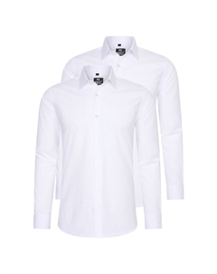 Рубашка (2 шт) приталенного кроя, белый Rusty neal