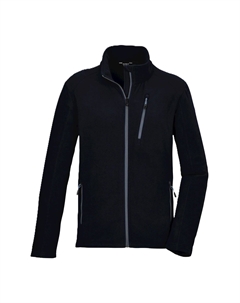 Флисовая куртка, воротник стойка, мужская, цвет 00814 Dunkelnavy Killtec