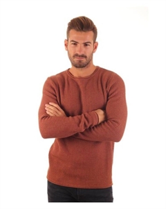 Пуловер, коричневый Jack & jones