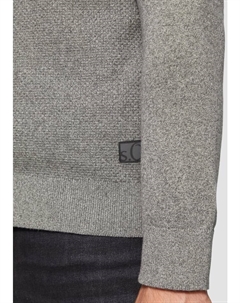 Пуловер Strickpullover langarm, серый S.oliver