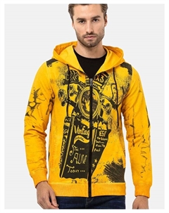 Спортивная куртка Jacken, цвет MUSTARD Cipo&baxx