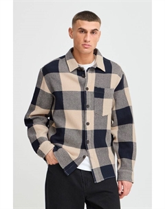 Рубашка, синий Solid