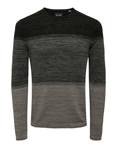 Пуловер, серый Only & sons