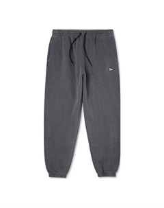 Брюки loose fit wearers left sneaker patch pigment dyed pant 'grey', серый Converse