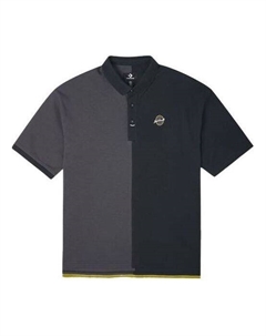 Рубашка jack purcell polo shirt 'black', черный Converse