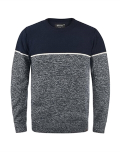 Вязаный свитер, темно-синий Indicode