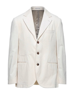 Блейзер, слоновая кость Brunello cucinelli