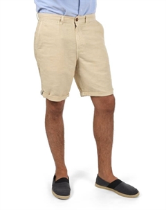 Тканевые шорты, бежевый Solid