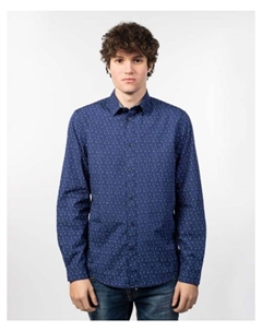 Рубашка, синий Tom tailor