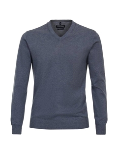 Пуловер, синий Casa moda