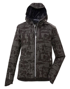 Дождевик, цвет grau/schwarz Killtec