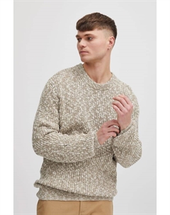 Вязаный свитер, бежевый Solid