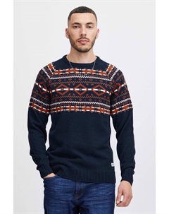 Вязаный свитер, средне-синий Blend