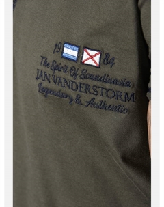 Футболка, оливковый Jan vanderstorm