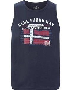 Футболка, темно-синий Jan vanderstorm