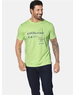 Футболка, светло-зеленый Jan vanderstorm