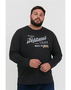 Лонгслив, цвет nachtschwarz Blend