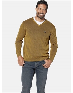 Пуловер, цвет gelb melange Jan vanderstorm