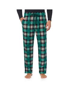 Мужские флисовые ночные брюки, цвет Multi Buffalo Cuddl duds