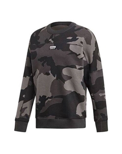 Толстовка с капюшоном оригинальная ryv camo c флисовой подкладкой сохраняющая тепло повседневная спортивная кофта, серый Adidas