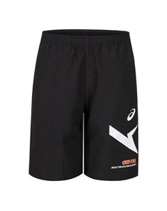 Шорты aim trg сухая ткань harf брюки азиатские размеры, черный Asics