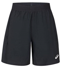 Шорты тренировочные спортивные трикотажные короткие, черный Asics