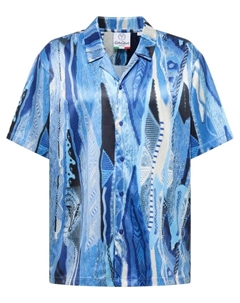 Рубашка, цвет blau/mehrfarbig Carlo colucci