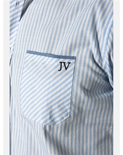 Рубашка, цвет hellblau gestreift Jan vanderstorm