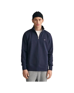 Толстовка Shield half zip, синий Gant
