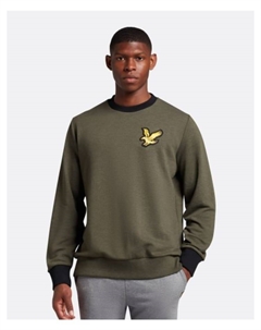 Толстовка, цвет kaki Lyle & scott