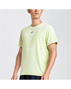 Мужская беговая футболка для мужчин светло-зеленая, светло-зеленый Asics