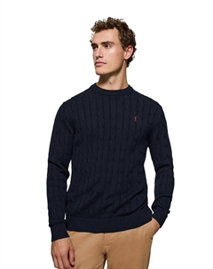 Пуловер, темно-синий Polo club