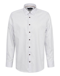 Рубашка, цвет 10-weiß Bugatti