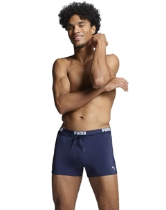 Купальные брюки с эластичным поясом с логотипом, цвет морской волны Puma