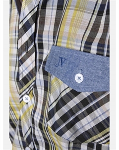 Рубашка, цвет gelb kariert Jan vanderstorm