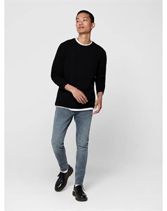 Пуловер, черный Only & sons