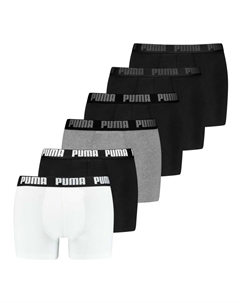 Боксерские трусы, цвет schwarz/weiß/grau Puma